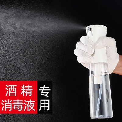 家の物语消毒喷雾器专用日本高压喷壶酒精喷雾瓶家用84消毒喷雾枪细雾化器 连续喷雾款透明300ml