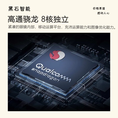 小米（MI）米家眼镜相机头戴式潜望双摄1X-15X混合变焦解放双手秒级急速抓拍高亮度 米家眼镜相机