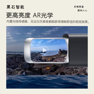 小米（MI）米家眼镜相机头戴式潜望双摄1X-15X混合变焦解放双手秒级急速抓拍高亮度 米家眼镜相机