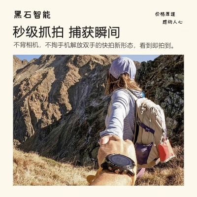 小米（MI）米家眼镜相机头戴式潜望双摄1X-15X混合变焦解放双手秒级急速抓拍高亮度 米家眼镜相机