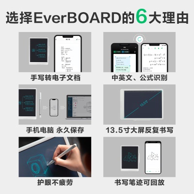 印象笔记 智能笔NEO轻装蓝+手写板Pro+录音转写耳机 手写转电子文档 开会办公高效套装