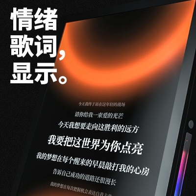 CC&JBL 透翅蝶壁画悬浮歌词音响艺术油画相框壁挂带显示字幕的无线智能蓝牙音箱挂壁纸照片网红科技感 黑色