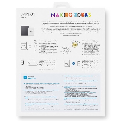Wacom bamboo Slate CDS610S 智能笔记本 电子记事本 绘画数位本
